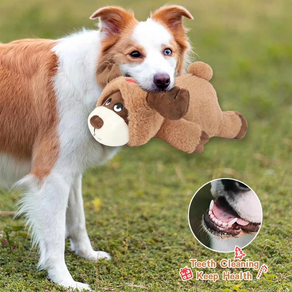 Bear Dog Heartbeat Toy Dog heartbeat toy with built-in heartbeat mechanism to soothe puppy anxiety