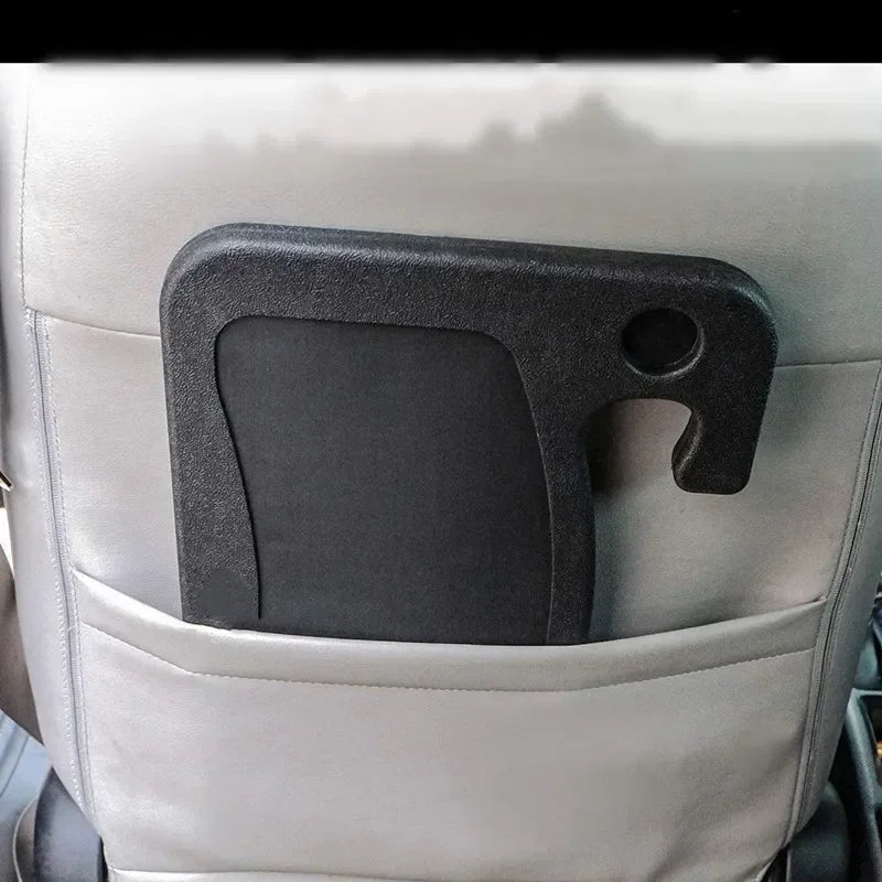 Small Table Board for Car Portable Travel Car Storage Rack Drinks Tray and Dinner Plate Car Steering Wheel Dining Table
