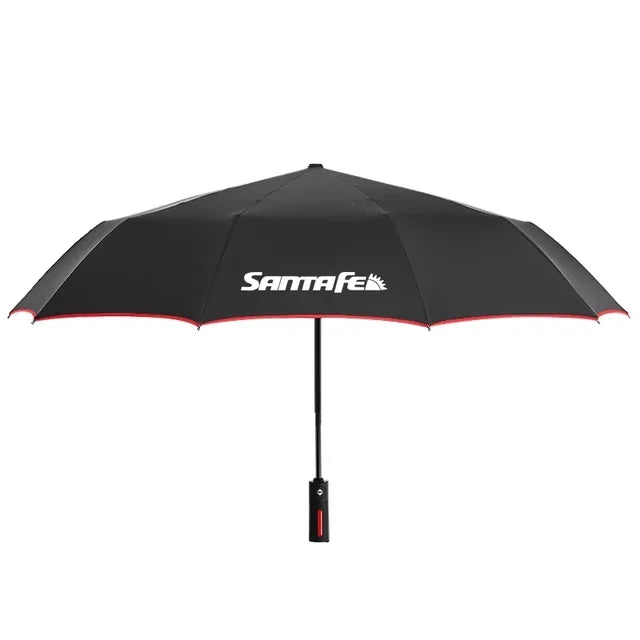 Car Automatic Folding Windproof Sunshade Umbrella For Hyundai N Line N Performance Grand Santafe Tucson Solaris Auto Accessories