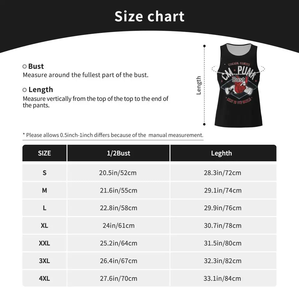 Graphic Wrestling CM Punk Best In The World Workout Tank Tops Sleeveless Shirt Bodybuilding Fitness Gym Compression Vest