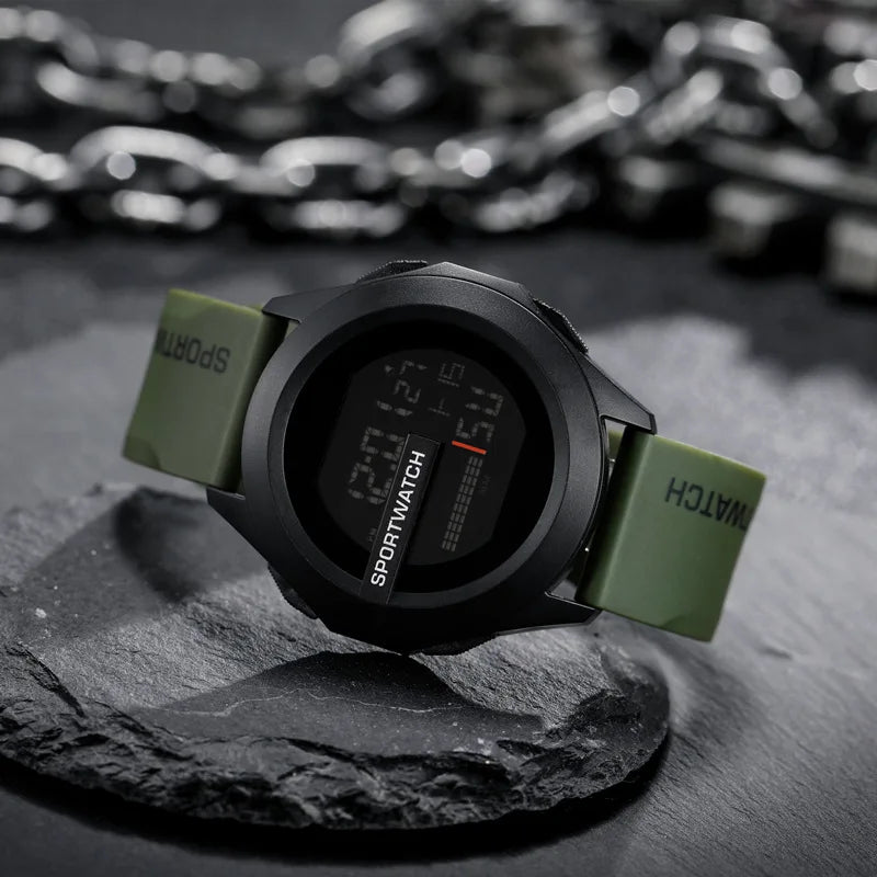 Men's Sports Watches Alarm Clock Multifunction Men LED Digital Watch Waterproof Fitness Sport Electronic Watch for Male Clock