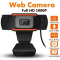 2K 1080P Full HD Computer Web Camera PC Webcam with Microphone USB Plug Autofocus for  Live Video Call Living Conference Camera