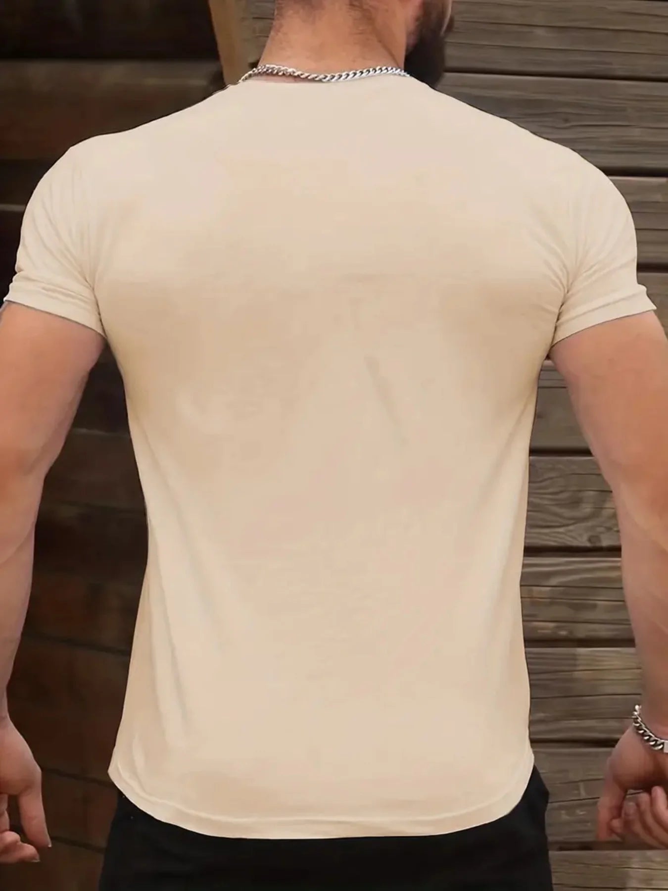 Summer men's 100% pure cotton casual loose fit plus size PARIS letter pattern printed round neck short sleeved T-shirt top