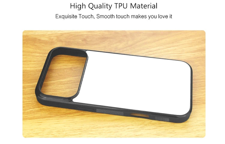 10pcs For iPhone 17/17Air/17Pro/17 Pro Max Personalized Custom 2D TPU Sublimation Phone Cases Blank Heat Press Protector Covers