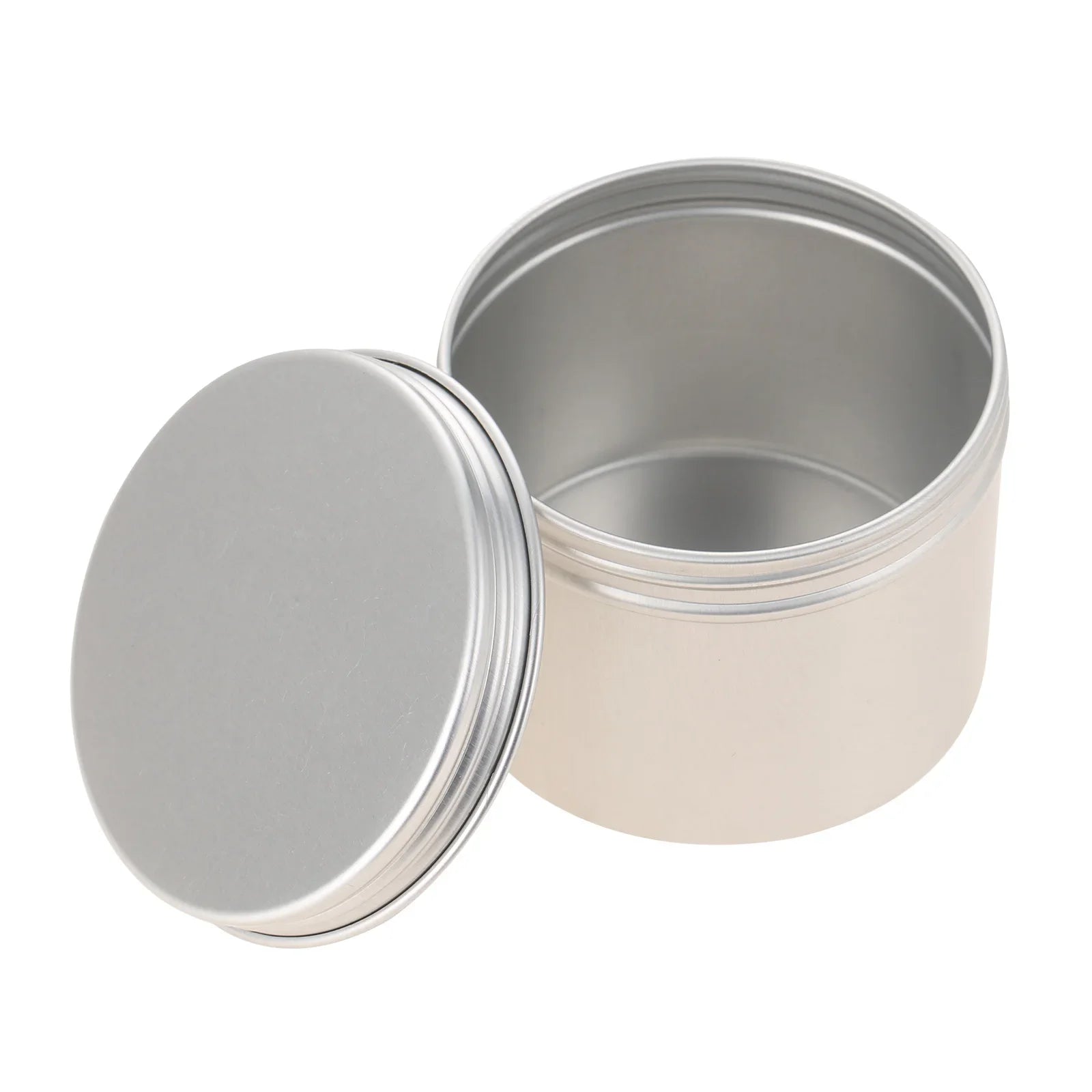 1pc Luxury Portable Jar 100ml 65*50mm Sealed Lip Aluminum Box Round Container Tins Empty Cosmetic Cream DIY Salves Beauty Tool