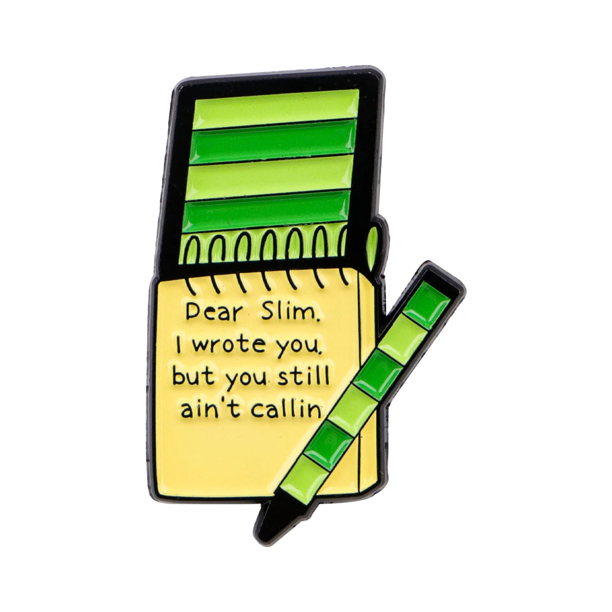 Interesting Quotes Series Brooches on Clothing Accessories Backpack Alloy Brooch Badge Enamel Lapel Pins