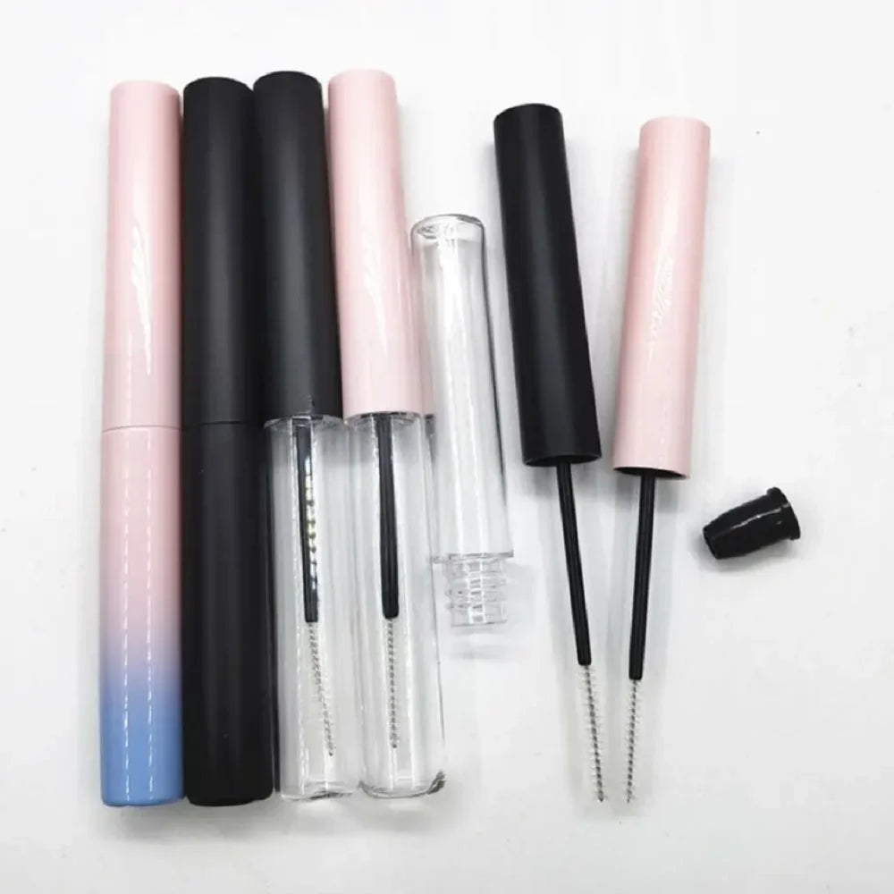 10/30/50/100pcs 10ml Empty Mascara Tubes DIY Lipgloss Containers  Eyeliner Bottle Lipstick Cosmetic Packaging Cans Wholesale