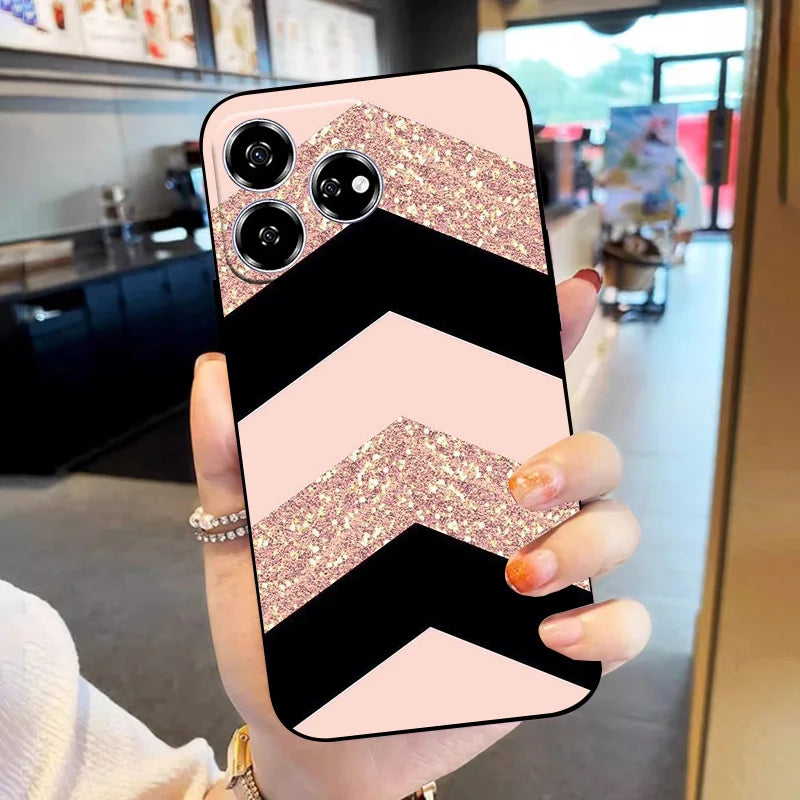 For ZTE Blade V60 Phone Case Axon60 Fashion Back Cover For ZTE Nubia V60 Soft Silicone TPU Case Axon 60 Z2356 Shockproof Capa