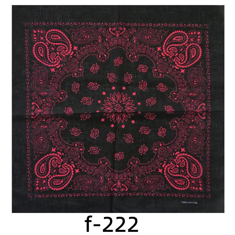 f151 Unisex Hiphop Cotton Bandanas Face Mask Scarf Headwear Women Snood Headband Men Fishing Mask Hiking Balaclava Handkerchief