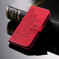 Premium Sun Flower Embossed Flip Leather Wallet Case For Honor Magic7 Lite Magic 7 6 5 4 Pro Magic6 Lite 5G Magnetic Flip Cover