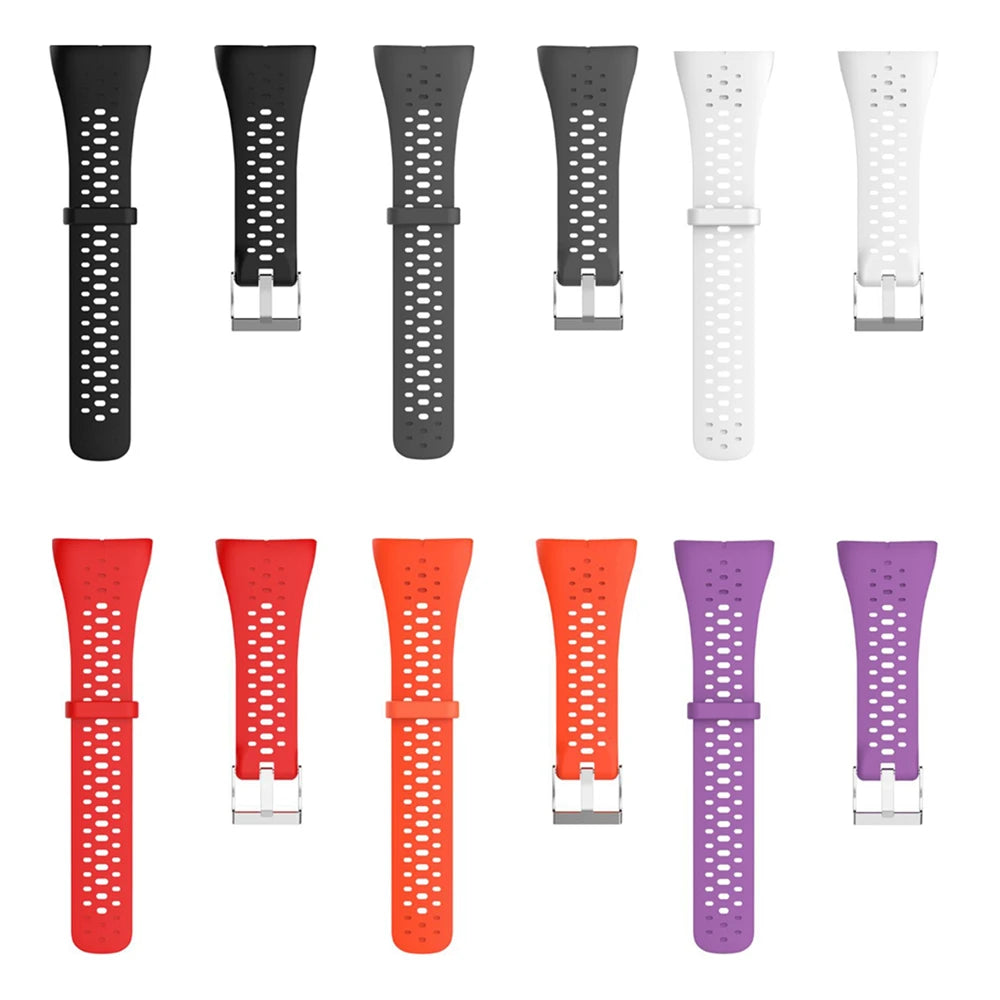 Wristband Strap for Polar M400 M430 GPS Sports Smart Watch Replacement Silicone Watchband Bracelet Watch Strap Band Accessories
