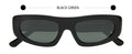 Designer Punk Pilot Sun Glasses For Men Polarized Acetate Sunglasses Female Men Brand Designer Outdoor Trendy Glasses UV400