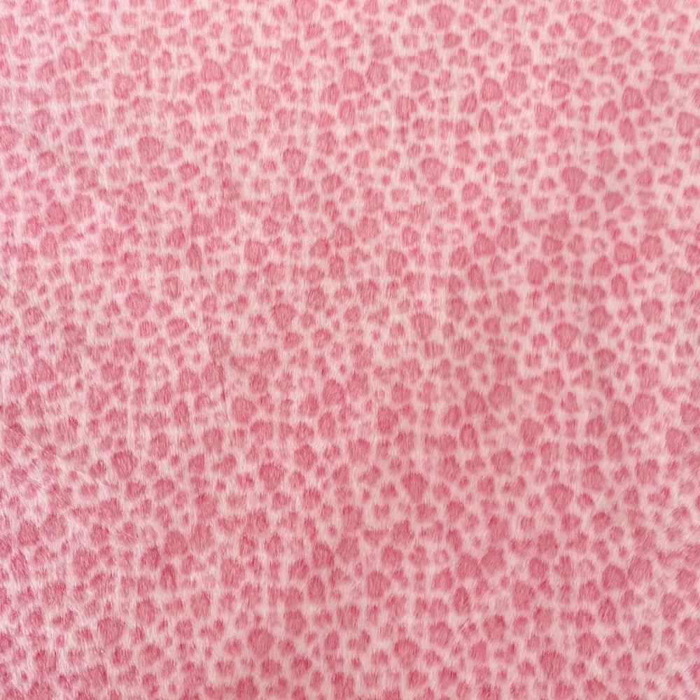 New Fashion Retro Furry Leopard Print Fabric for Handmade Diy Sewing Sofa Pillow Dress Clothing Designer Cloth Material