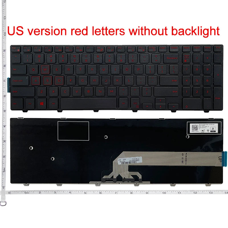 US/UK/RU/SP/FR/BR Laptop Keyboard For Dell Inspiron 15 5547 7557 7748 17 7559 5748 5749 5755 5758 5759 P39F P51F P57F P26E