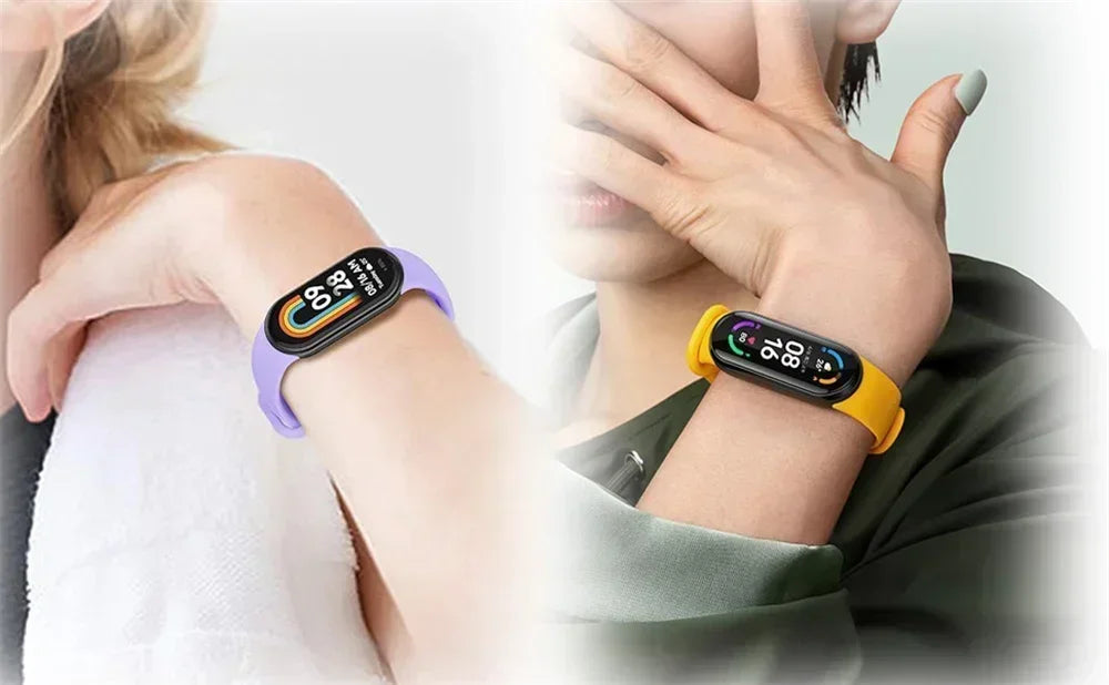 Official silicone Watch band For Xiaomi Mi band 10-NFC Strap Replacement miband10 Bracelet Sport smart mi band 9-8 Accessories