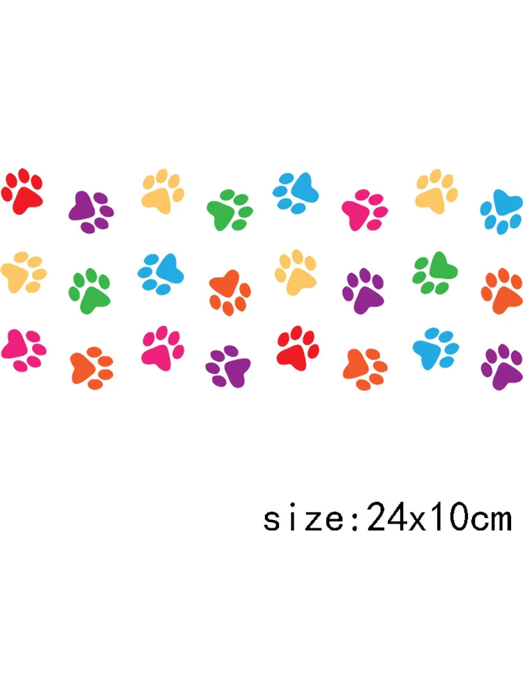 1PCS Cartoon Cute Dog Design UV Transfer Sticker For 16oz Cup Wrap Custom Label DIY Logo Self Adhesive Dog Uv Dtf Stickers