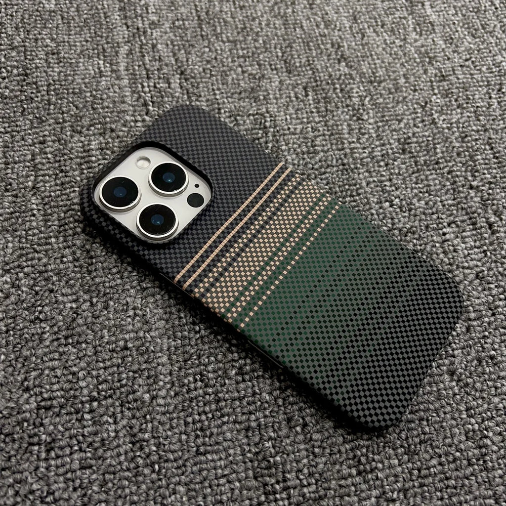 Frameless Carbon Fiber Starry Sky For Magsafe Magnetic Case For iPhone 17 Air 16 15 14 13 12 Pro Max Plus Wireless Charge Cover