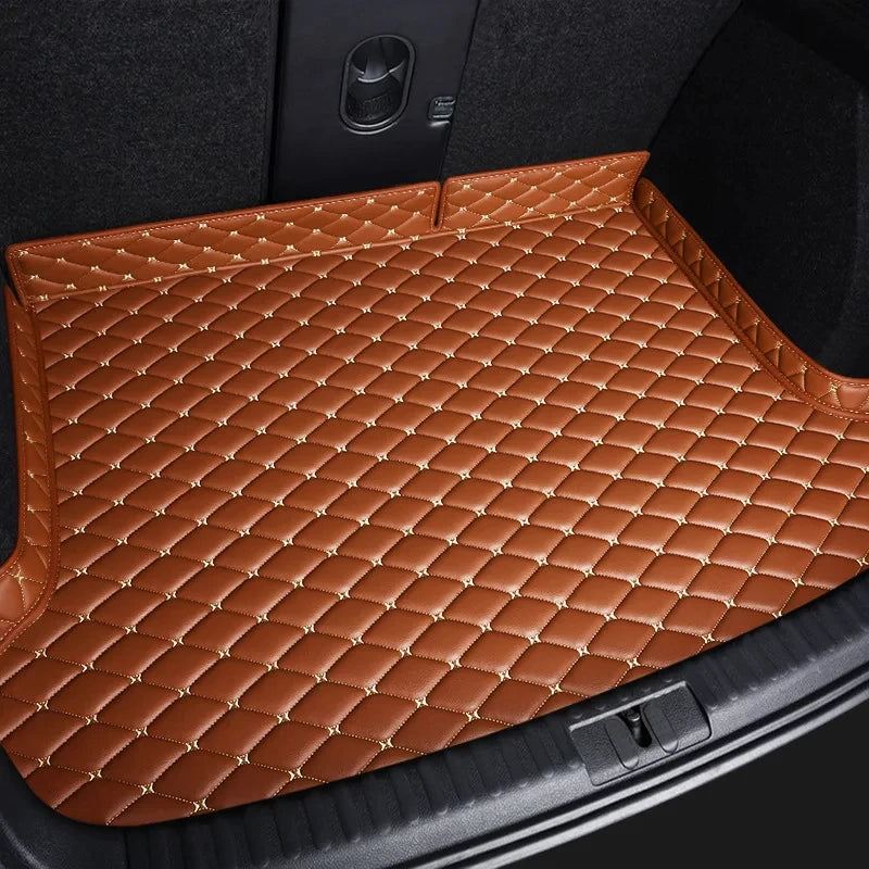 Car Floor Mats For Peugeot 206CC 206 CC T16 2000~2008 Leather Mat Carpets Rugs Protective Pad Set Interior Parts Car Accessories