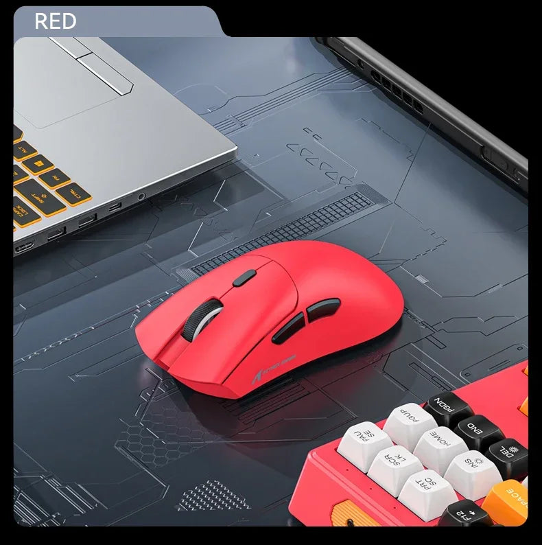 Attack Shark R1 Wireless Mouse Lightweight Ergonomic DesignMouse 1000Hz Bluetooth Tri-mode Connection 18000dpi Optical Mouse
