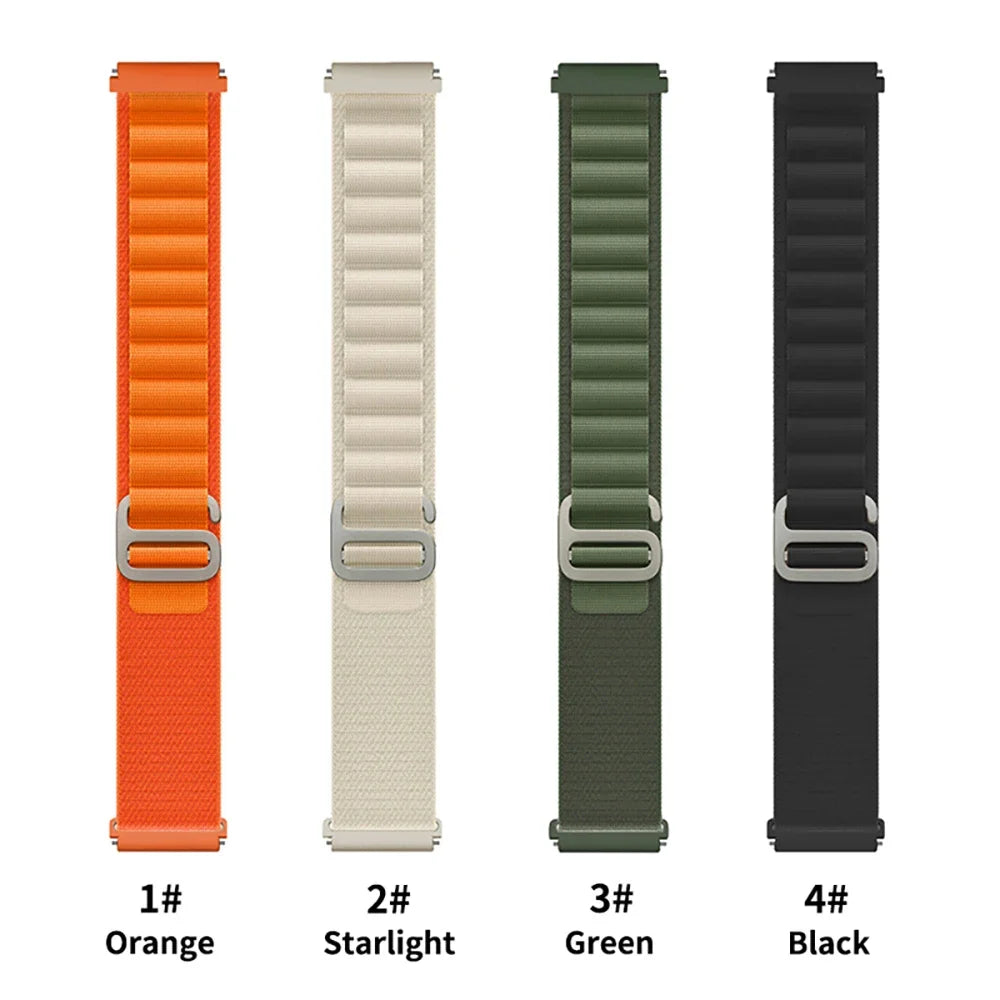 Strap for for Huawei GT5/5 pro 46mm Band Bracelet for Huawei Watch GT4/5 46mm Adjustable Nylon Correa GT5 Pro 46mm GT 3/4 Bands