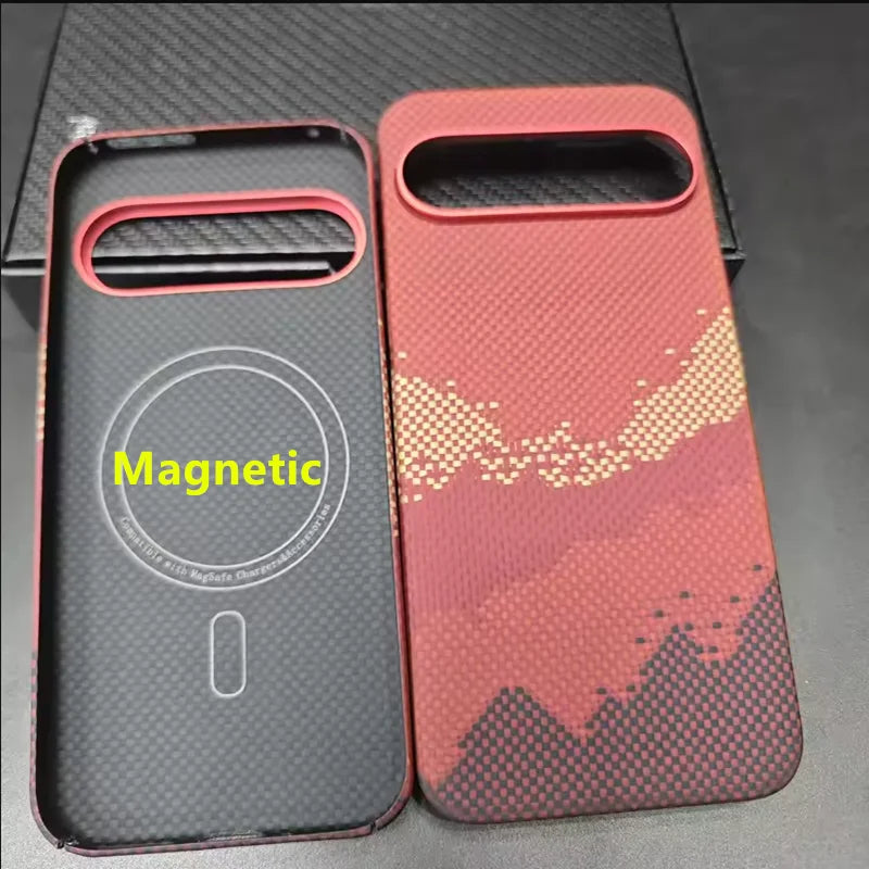 Case For Google Pixel 9pro Pixel 9 Carbon Fiber Case Mobile Phone Case Ramid Fiber Ultra-thin for Google Pixel 9pro XL Cover
