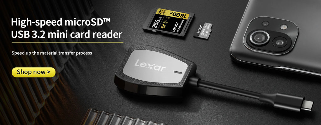 Lexar Card Reader USB 3.1 for SD Micro SD TF Memory Card Adapter for PC Laptop Accessories Smart Cardreader USB Flash Drive