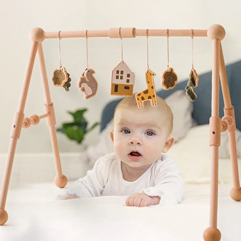 Baby Gym Frame Toys Baby Sensory Toys For PLAY Gym Frame Activity Hanging Pendants Fitness Rack Decorations Stroller Ornaments