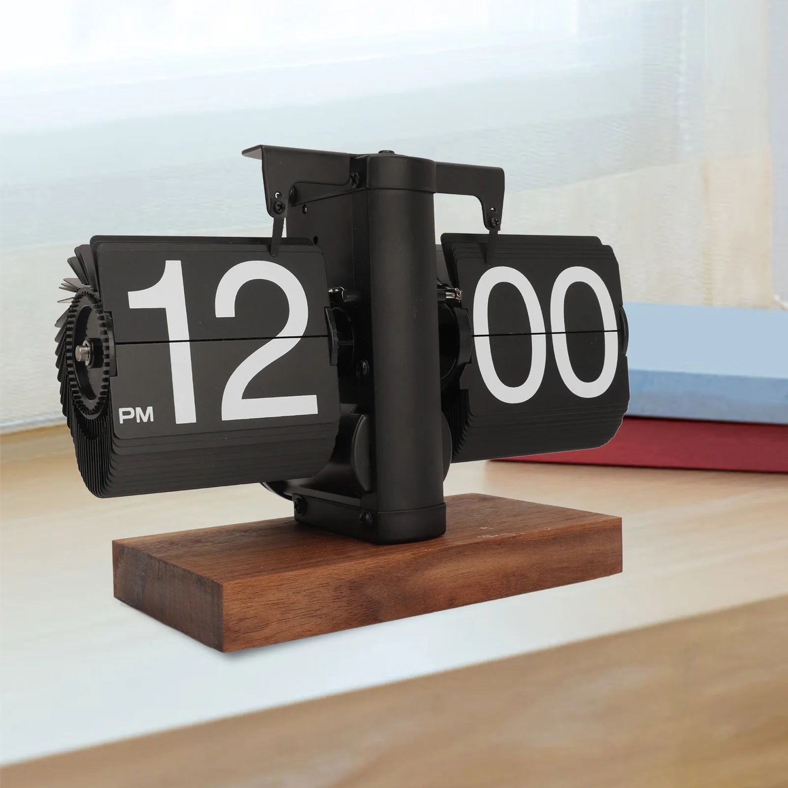 Digital  Down Clock Aesthetic  Desk Clock Adjustable Time Automatic Large Numbers Battery Operated for Home
