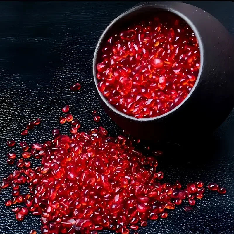 60g/150g/300g red Glass gravel, irregular glass chips, for fish tank decoration, vase filling and garden decoration
