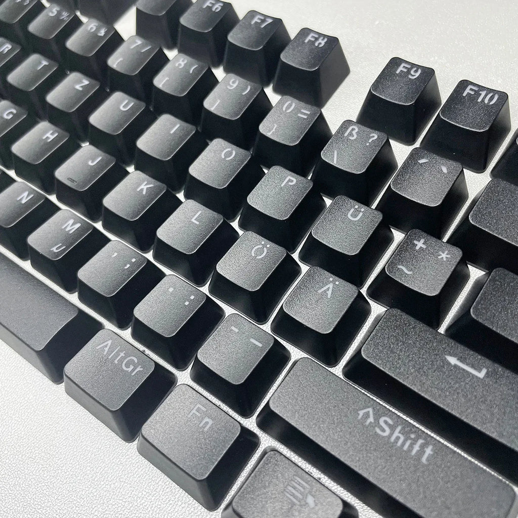 Russian Keycaps Spanish Arabic Korean Portuguese French German Thai Letters Translucent Keycaps For Cherry MX Switch 104 Key LK1