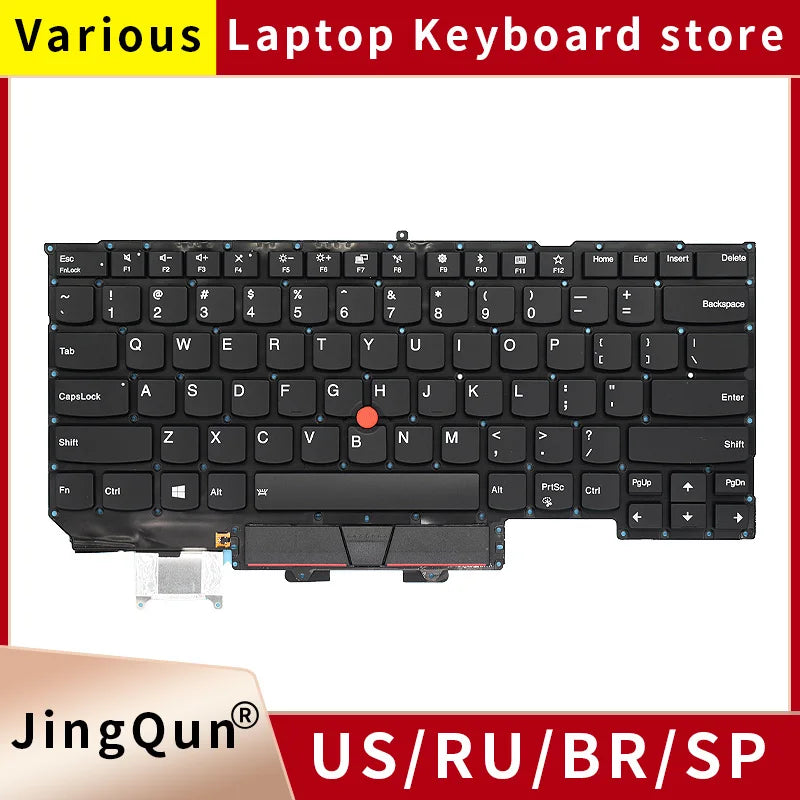 Brand New For Lenovo ThinkPad x1 Carbon Gen5 Gen6 5th 5th Gen 5 6 2017 2018 Laptop Keyboard We With Backlight Russian