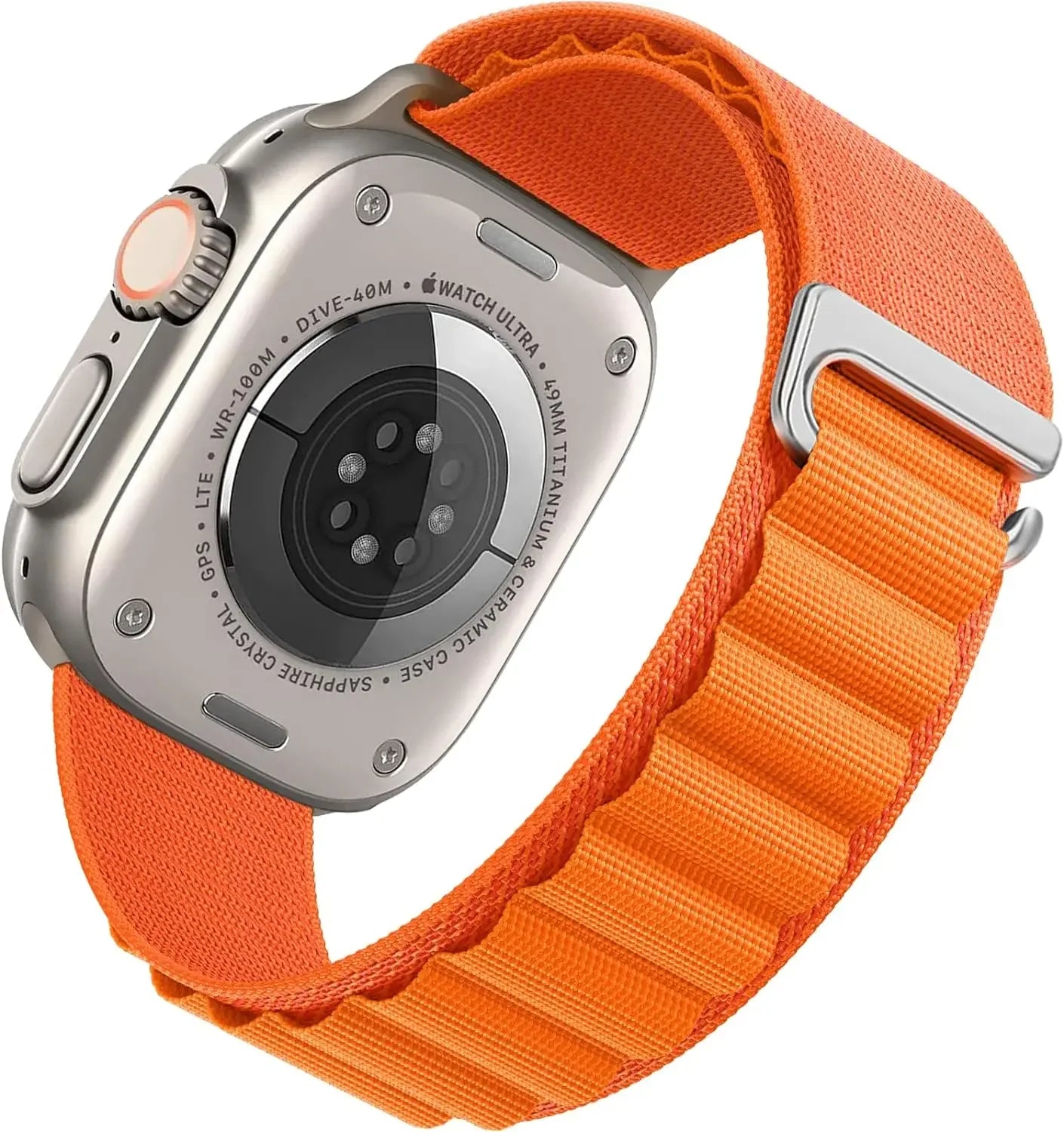 Alpine Loop Strap For Apple Watch Ultra 3 2 1 Band 49mm 11 10 9 8 7 45mm 41mm 42mm 46mm Nylon Bracelet iWatch 6 5 4 3 SE3 2 Belt