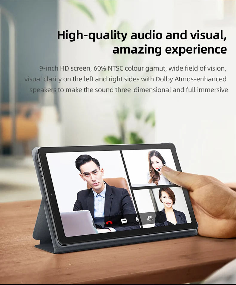 Global firmware Lenovo Pad K9 M9 Tablet 9-inch HD screen Portable Tab 4G+64G Android 12 Tablet M9 Grey LTE 5100mAh battery