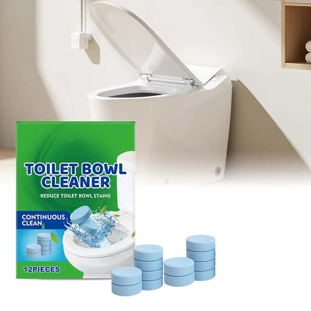 Toilet Cleaning Tablets Continuous Cleaning Reduces Toilet Stains Easy To Use Compact Portable And Convenient