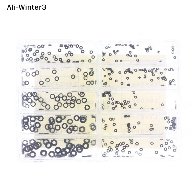 (YY)1 Box New Mini Rubber Washer O-Ring Watch Waterproof Watches Seals Watch Crown Gaskets Watch Repair Tools Watchmaker Tool