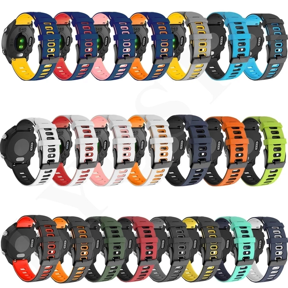 22mm Silicone Strap For Zeblaze Vibe 7 Pro Watch Strap Band Bracelet For Zeblaze Stratos 2 Stratos2 Replacement Watchband
