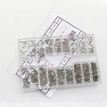 Mini Screw Kit Stainless Steel Screws Eyeglasses Sunglasses Watch Repair Computers Clocks Durable Premium Storage Case Tiny Long