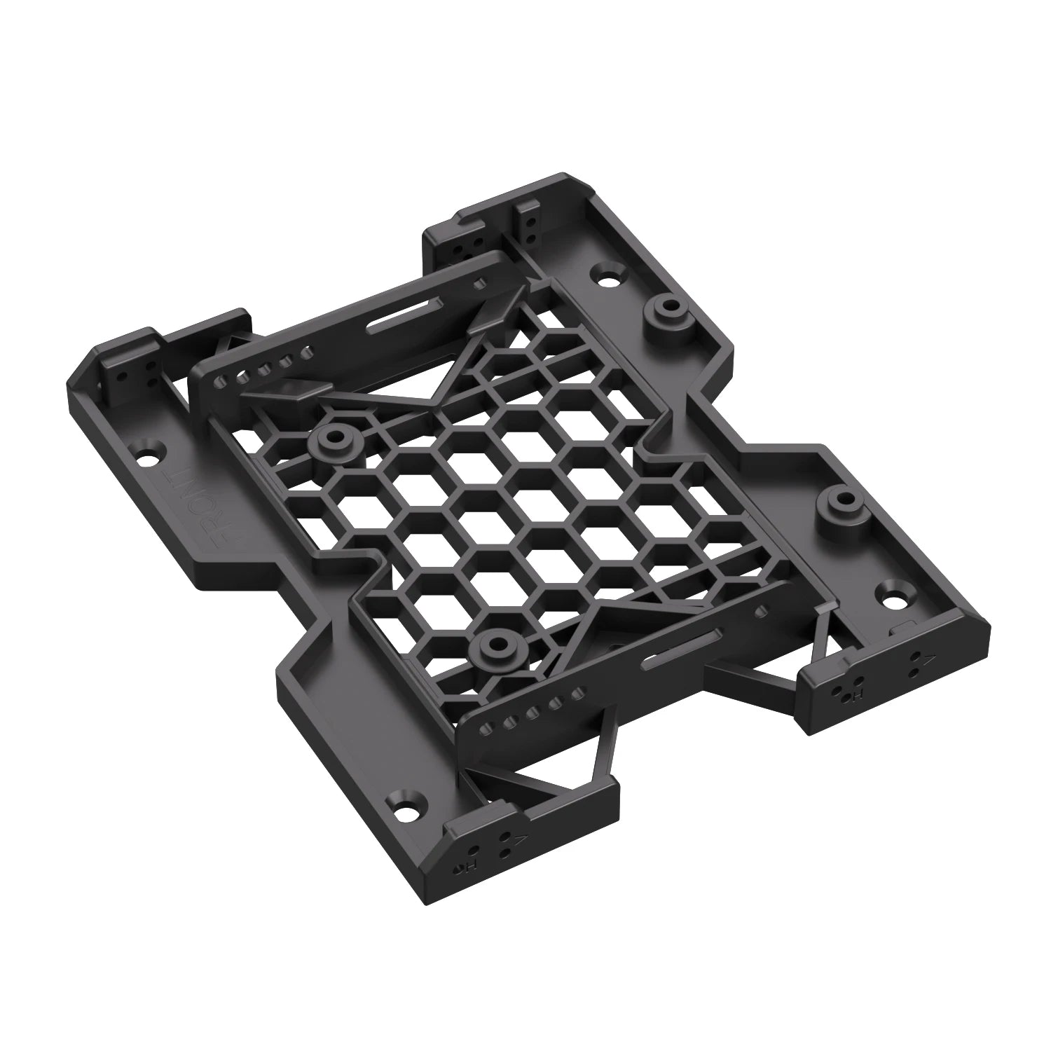 Optical drive bit hard disk conversion rack  5.25" To 3.5" 2.5" Tray Bracket Mounting Cooling Fan HDD Adapter SSD Hard Drive