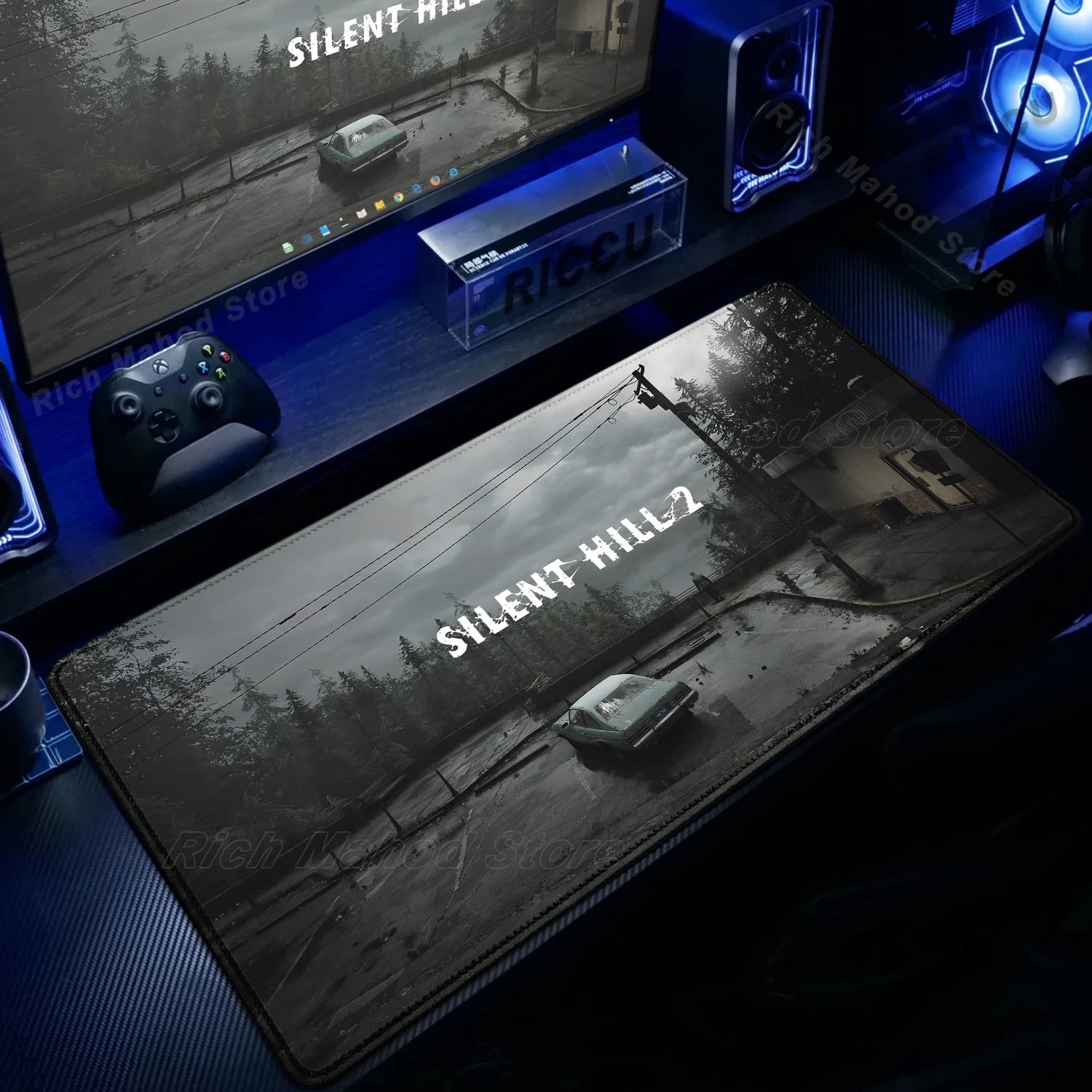 Game S_silent Hill Mouse Pad Large Gaming Extended Mat Gamer PC Mousepad Compute Keyboard Mousemat XXL Carpet Laptop accessories