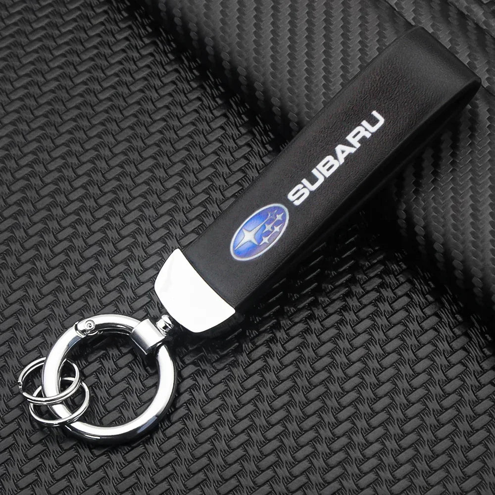 Car Styling Accessories Key Decoration Key Chain Metal Emblem Key Ring for Subaru WRX Impreza Impreza Forester Tribeca XV BRZ