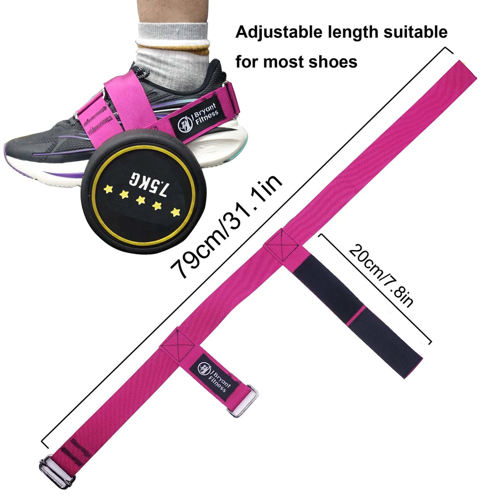 Dumbbell Foot Strap Ankle Weights Tibialis Trainer Knee Raises Hamstring Lift Calves Shins Workout Fitness Equipment
