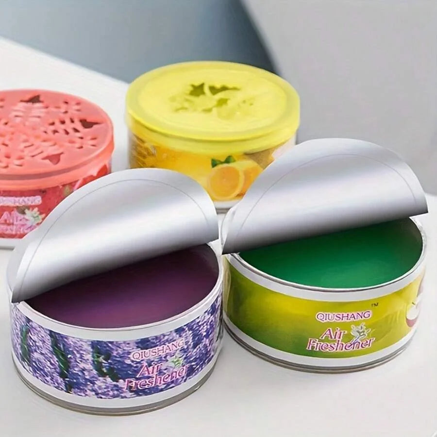 1/4pcs Car Flavoring Car Air Fresheners Canned  Lavender Rose Lemon Flavor Long-Lasting Auto Aromatherapy Car Deodor