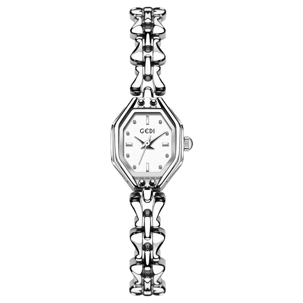 UTHAI CQ375 Fashionable Women watch retro bracelet watch octagonal quartz watch light luxury clock gift，watches for woman