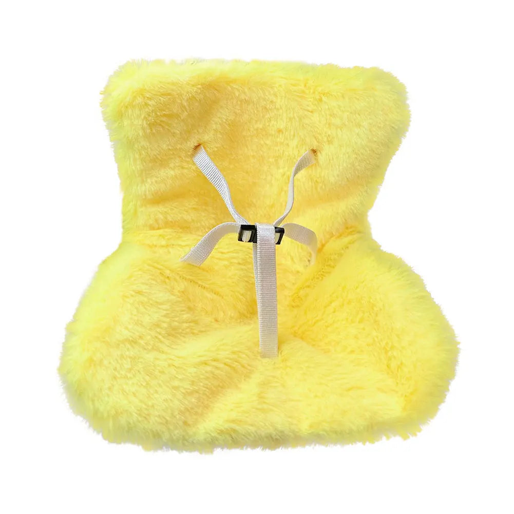 Car Ventilation Safety Seat Plush Safety Seat Car Air Outlet Decoration Doll Safety Seat Car Interior Decoration for 17cm Dolls