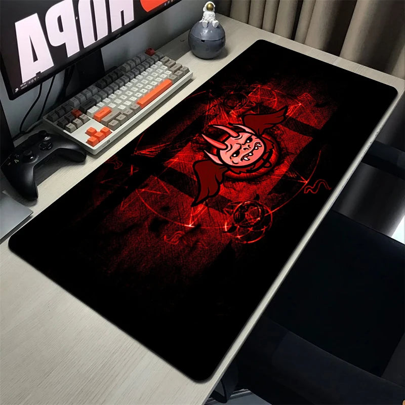 The Binding Of Isaac Xxl Mouse Pad Gamer Non-slip Mat Mausepad Computer Accessories Deskmat Gaming Keyboard Mousepad Mats Pc