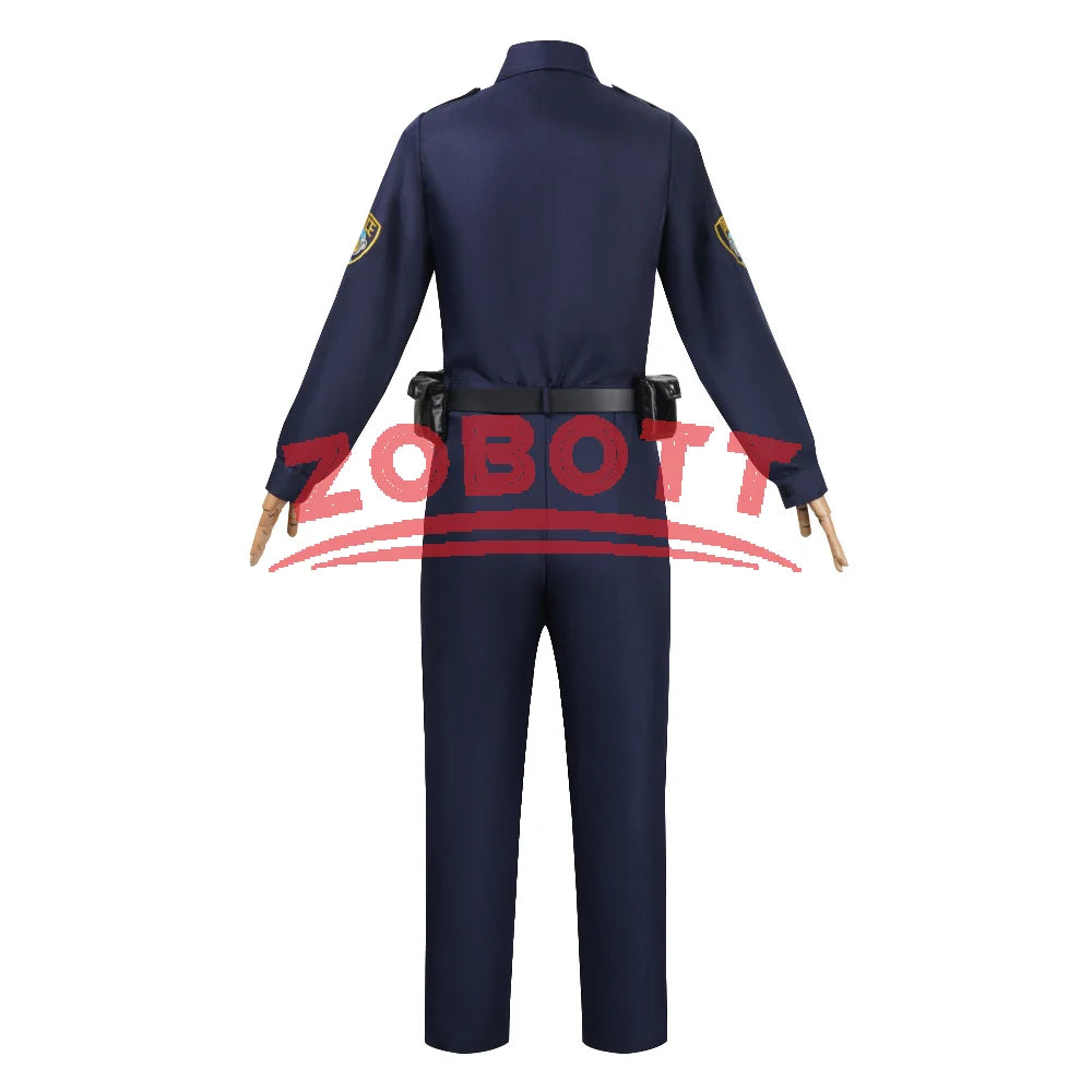 Nick Folk Cosplay Outfits Nick Wilde Clothes Nick Police Uniform Adult Christmas Halloween Carnival Role Play Uniform for Men