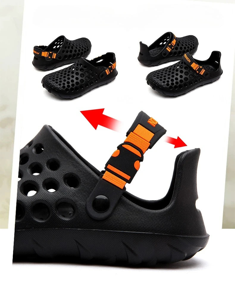 Mens Summer Sandals Comfortable Soft Slippers Breathable Lightweight Outdoor Casual Shoes for Men