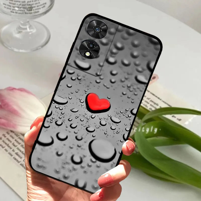 For TCL 505 Case TCL 50 SE / 50 5G Silicone Shockproof Soft Phone Cover for TCL 505 Case Funda Cute TPU Coque Protective Shell