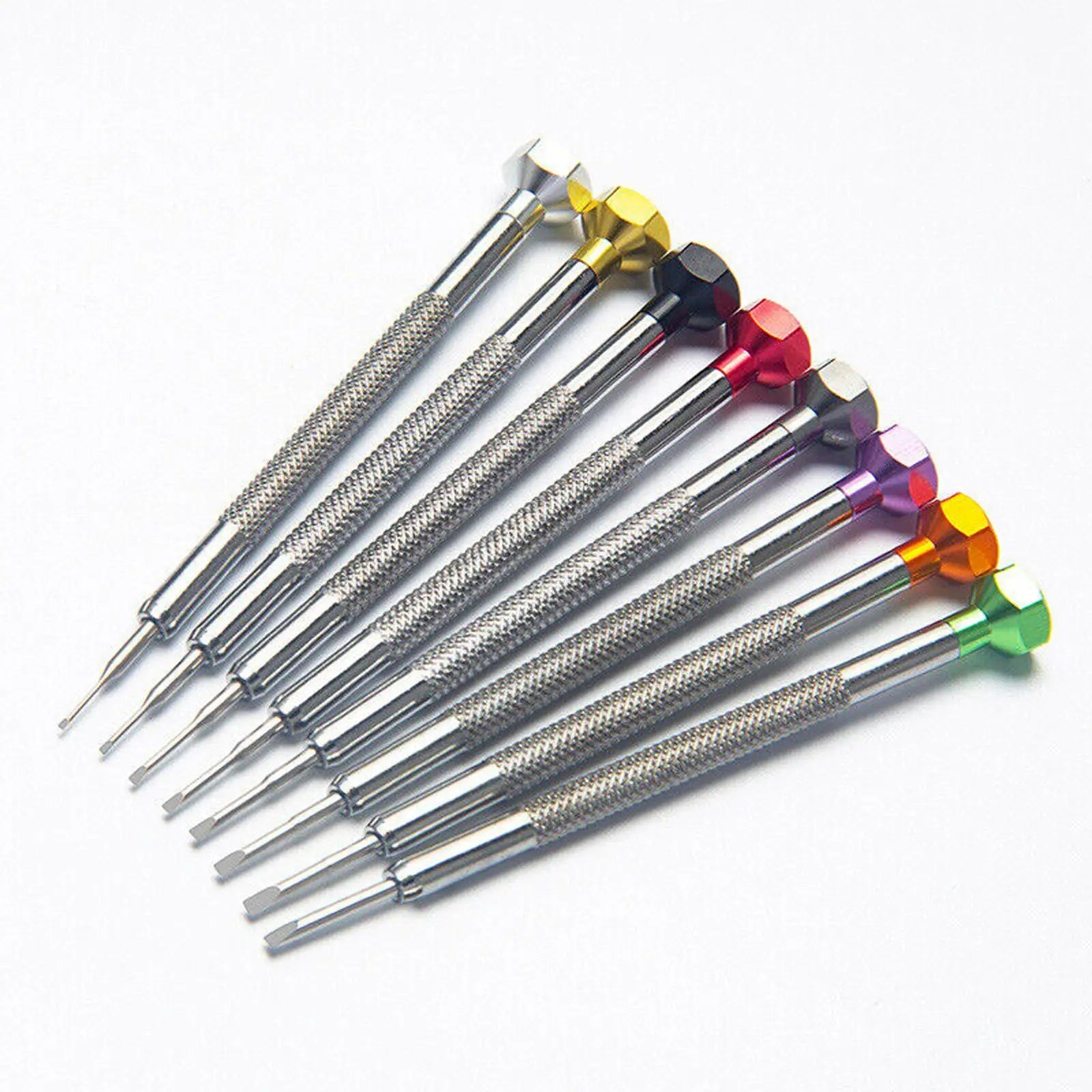 8 Pieces Watchmakers Screwdrivers Small Screwdriver Set for Glasses Cameras