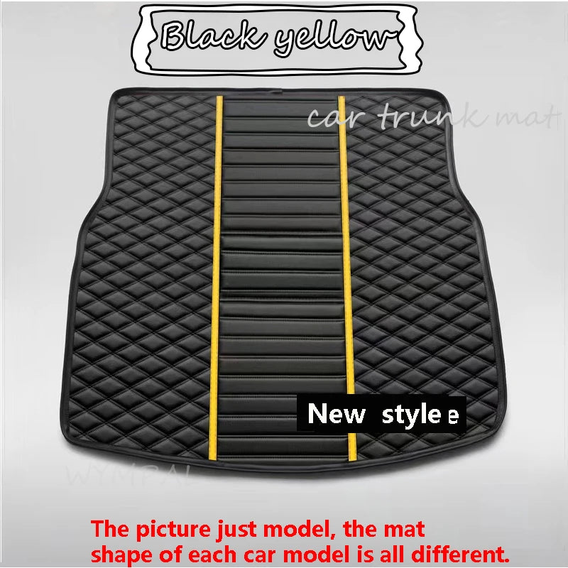 Car Mats Floor For Hyundai Kona Electric OS 2018 2019 2020 2021 2022 Anti Dirt Protective Carpets Leather Mats Car Accessoriess